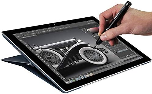 Broonel Black Fine Point Digital Active Stylus Pen компатибилен со Lenovo IdeaPad 330-15ast 15,6 лаптоп