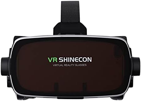 #32kh4d Очила Слушалки Верзија За Мобилни Телефони Виртуелна Реалност ШЛЕМ 3D Филм Игри СО Слушалки Vr Очила Очила Casq