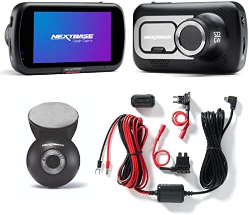 Следна база 522GW Цртичка Камера + Задна Камера + Хардвер Комплет - 1440P HD Снимање Во Автомобил Камера-Wi-fi GPS Bluetooth
