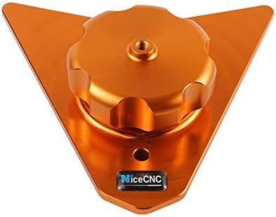 NICECNC портокалово гориво за полнење на вратот на горивото, компатибилен со KTM 690 Enduro R/SMC R 2008-2018 2009 2010 2011 2011