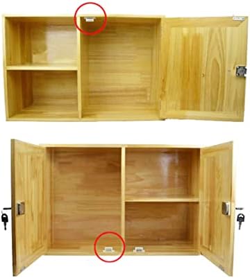 Fuiejioei кафеав кабинет магнет брава за ролетни бања плакарот врата шкаф гардероба за затворање фиока и кујна 12 пакет
