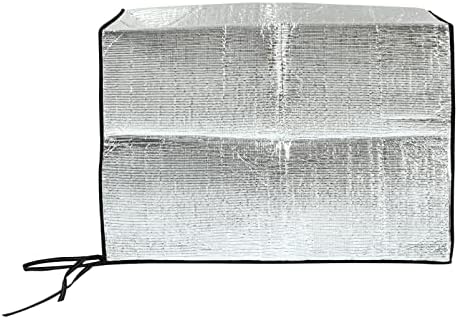 Doitool 74x54x26cm Филм климатик покритие на отворено климатизација Сончева сенка покритие алуминиум