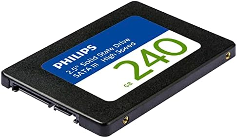 Филипс 240gb 2.5 SATA III Внатрешна SSD, Солидна Држава Диск, До 550mb / S Прочитај