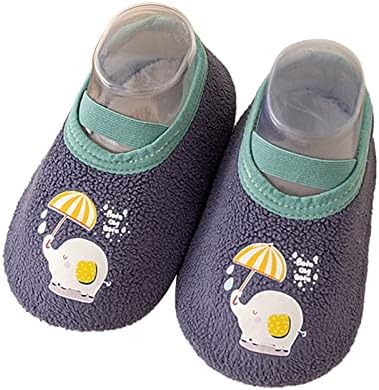Детско Дете Кратки Обувки Зимски Чевли За Мали Деца Меко Дно Внатрешен Под Печатење Животни Чевли За Мали Деца