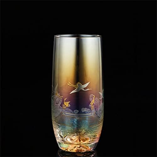 Сеиџи Градиент чаша, кристално стакло, анти-врел канцеларија вода чаша, вода чаша за уметност, зелен чај чаша, пиво чаша, млеко чаша,