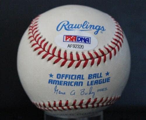 Вили Вилсон потпиша бејзбол автограм автограм автограм PSA/DNA AF92320 - Автограмирани бејзбол