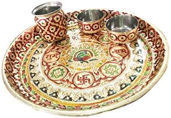 Специјалниот дизајнер на Карвахаут, ipаипури Поја, занаетчиски занаетчиски со 2 катори и лота од индиска колекција