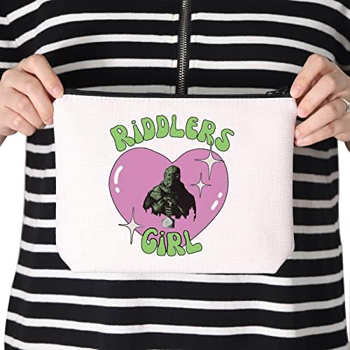 Филмот ЦОТМО Ја Инспирираше Стоката Ридлер Ридлерс Девојка Патент Торбичка Шминка Торба
