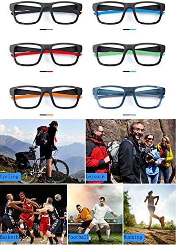 Dexlary спортски очила кошарка дриблинг очила Анти-магла на отворено фудбалски рекетбол тренинг безбедност за очила за мажи за мажи