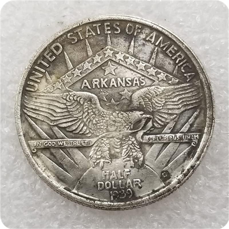 Антички занаети САД 1939-С странски комеморативни монети Сребрен долар #3694