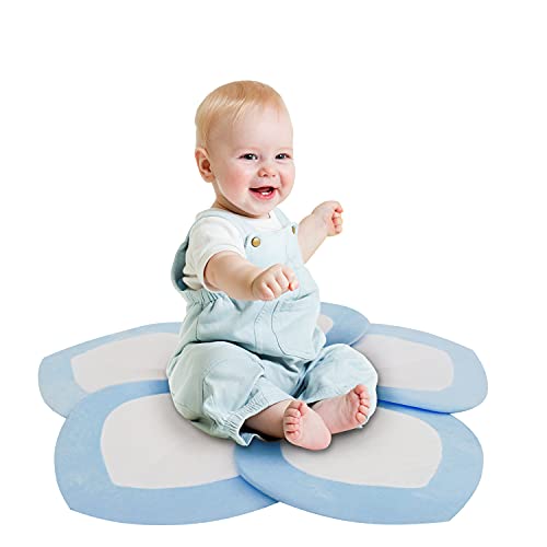 Цветна бебешка када за поддршка, перница за поддршка, анти-лизгање и мека перница за бања за новороденчиња за подлога за мијалник за када,