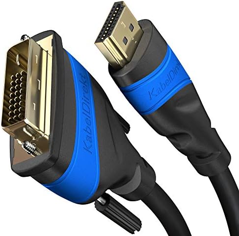 HDMI DVI Адаптер Кабел Со A. I. S. Сигнал-Заштита Пречки-3ft Со CableDirect