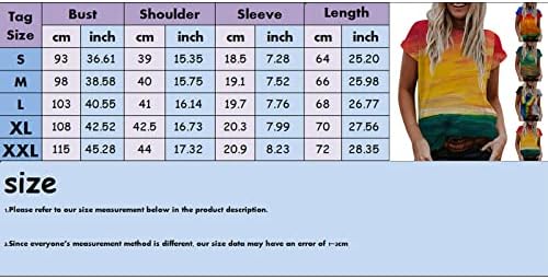 Суви технолошки кошули жени женски обични летни врвови цветни кратки ракави со тркалезна врата маичка печатена лабава страна