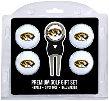 Тим голф NCAA Missouri Tigers Регулатива Големина на голф топки и алатка за диви со отстранлив двостран магнетски маркер
