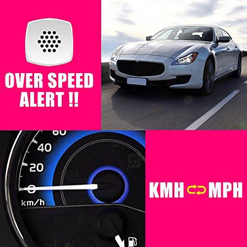 Kingneed Gps Брзинометар Универзален GPS Прошири Дигитален Дисплеј 5.4 инчен Hud Брзинометар MPH/KMH Со Аларм За Брзо Возење За Сите Возила