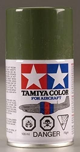 Tamiya America, Inc Aircraft Spray Paint AS-9 Темно зелена 100мл, TAM86509