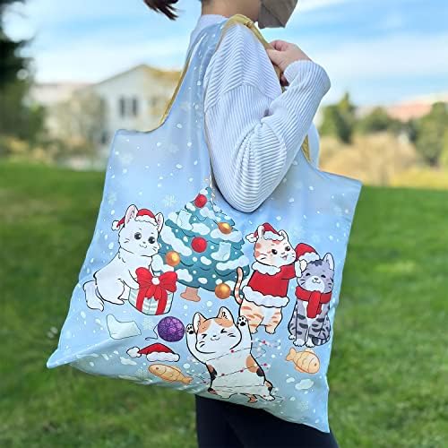 Alylydrew Christmas Allybag Преклопна и лесна торба за намирници за еднократна употреба