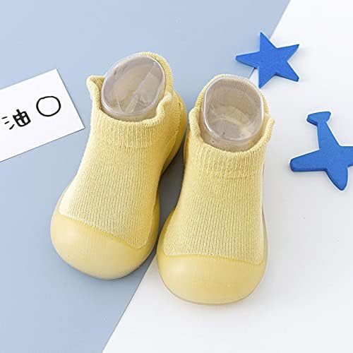 Чорапи чизми со зафати бебешки патики мали деца први чевли за одење деца памук први чевли за одење против лизгање