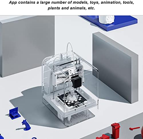 Преносен паметен 3Д печатач, контрола на апликации WiFi 3D печатачи претходно инсталирани со печатење со голема точност и отпечатоци за отстранување