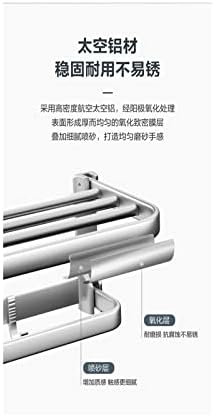 Хаидинб, решетката за складирање на туширање, слободен простор алуминиумска бања тоалет водоотпорен и хардверски решетка за приврзоци