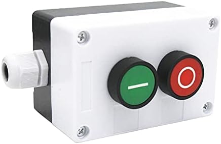Nunomo AC 660V 10A Моментарна I/O Црвена зелена знак Не NC Push копче за прекинувач на копчето