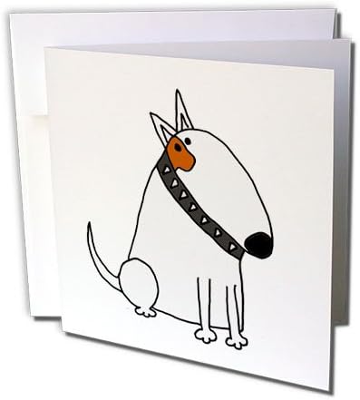 Цртан филм за кучиња кученце со кучиња од кученце од 3Rose - честитка, честитка, 6 x 6, сингл