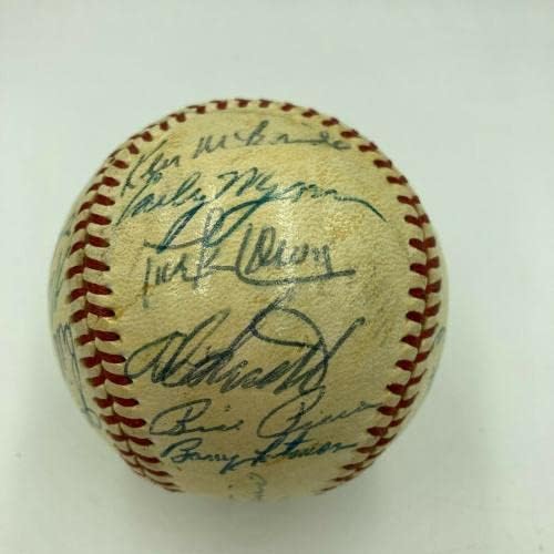 1959 Тимот на Чикаго Вајт Сокс Ал Шампи ги потпиша бејзболот Нели Фокс ЈСА Коа - Автограмирани бејзбол