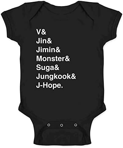 Поп-теми К-поп групни имиња списоци за бебиња дете девојче момче маица маица