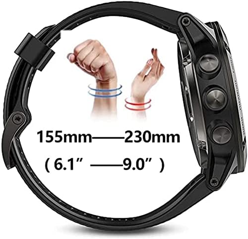EGSDSE 22mm WatchBand For Garmin Forerunner 945 935 Fenix ​​5 5Plus Fenix ​​6 Pro Silicone Smart Watch Band Brake Release Band Correa
