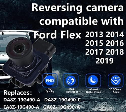 Задна резервна камера Levanlight Компатибилен со 2013 2014 Ford F250 F350 F450 F550 Super Duty го заменува EC3Z-19G490-A