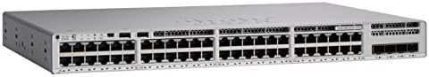 Cisco Catalyst 9200 C9200L -48P -4G Layer 3 Switch - 48 x Gigabit Ethernet мрежа, 4 x Gigabit Ethernet Uplink - управуван - изопачен