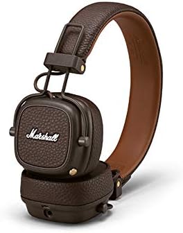 Marshall Major III Bluetooth безжични слушалки за уво, кафеава