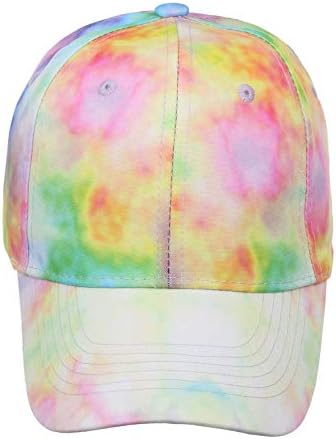 Мода прилагодлива додатоци за облека Сонце капа на жени мажи врзаат боја дишејќи плажа бејзбол капа хип хоп капа за заштита од сонце