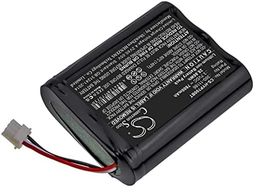 Jiajieshi батерија 7800mAh / 28.86 Wh, Замена На Батеријата Одговара За Honeywell Home Pro A7, Pro A7 Плус, Pro A7 Плус C,