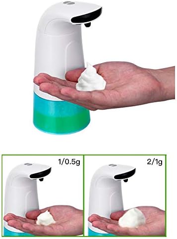 N/X Дозер За Сапун За Пенење Без Допир Без Рака 250ml Автоматски Индукциски Електричен Диспензер За Сапун Од Пена Водоотпорна Кујна Бања За