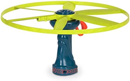 Б. играчки-Осветлување Диско Флаери-Летање Диск со Светла &засилувач; Фрлач За Деца 5 години+, вклучува Рачка, Разнобојни