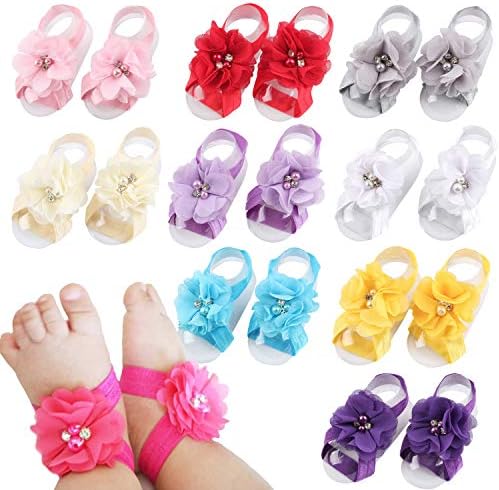 Елеса Чудо дете Детето девојче за бебиња девојки разголени сандали со ринстон бисер сандали сет на вредности