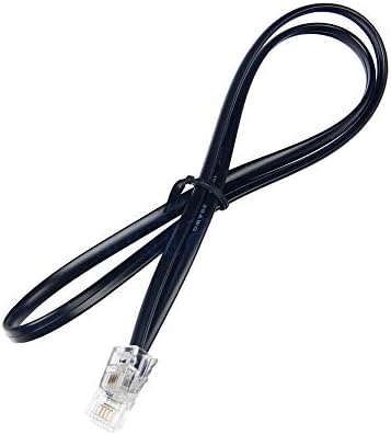 Основен кабел за Plantronic CS10 CS50 CS55 CS60 CS70 CS70N 510SL M10 MX10 M12 M22 S10 S11 S12 Заменски/резервен кабел за кабел…