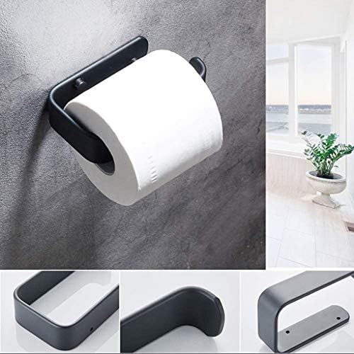 Yfqhdd Бања за тоалети, држач за вселенска алуминиум, држач за ткиво на тоалетна хартија