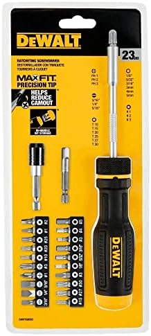 Dewalt Максфит Шрафцигер Ratcheting Мулти Битна 23Pc