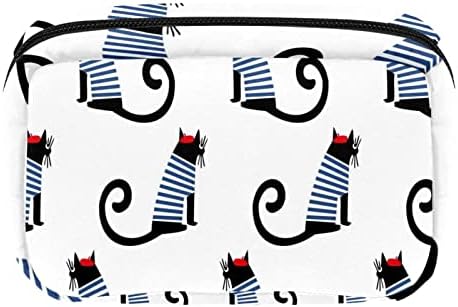 Чанта за шминка на униси, Франција Париз Ајфер Кула Љубовна Торба За Козметика Со Шема На Срце Пренослива Торба За Патнички Воз Организатор На