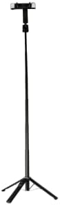 Aokai Portable 40 инчи 4 нозе селфи стап за статив безжичен бленда LED селфи стап за статив компатибилен iPhone & Android