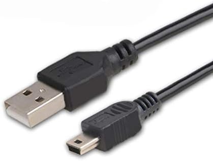 USB кабел за напојување за полнење компатибилен со Garmin Rino 520/520HCX/530/530HCX/610/650/650T/655T/700/755T, Sport Pro/T5