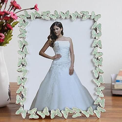 Lelamp 6inch Metal Butterfly Photo Frage Memories Photo Frame свадба невестата украсена рамка десктоп украси подарок за пријател