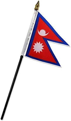 Непал 4 х6 Биро Стап Знаме