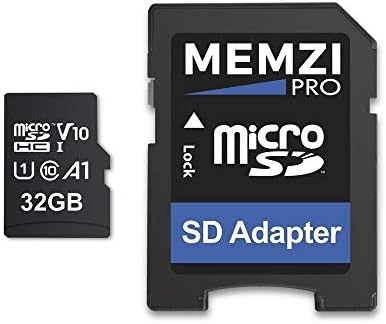 MEMZI PRO 32gb 100mb / S Класа 10 U1 V10 Micro Sdhc Мемориска Картичка Со Sd Адаптер За Sony Xperia 1/10/10 Плус, XZ3/XZ2/XZ1/XZ / Xz Премиум/Компактен,
