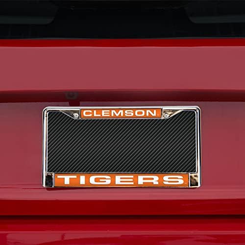 NCAA RICO INDUSTRIES Clemson Tigers Orange Chromer Laser Lanser Lecern