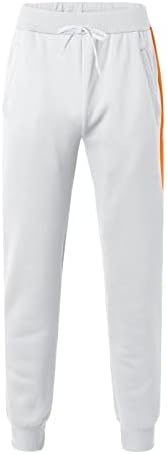 Ubst Tracksugs за мажи, во боја блок крпеница со аспирани џемци со џемпери од 2 парчиња облека поставени тренингот спортски костум за пот.