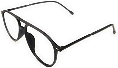 Амар Начин На живот Компјутерски очила Кризална леќа пластични авијатичар стил 48 мм црна унисекс_алацфрпр3660