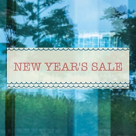 CGSignLab | Новогодишна Продажба-Наутички Бран Прозорец Прицврстување | 36x12